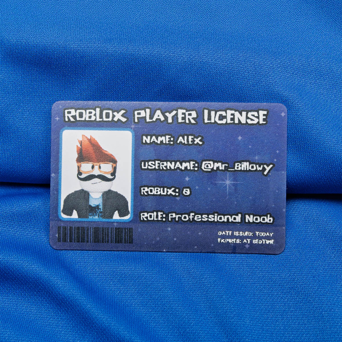 Custom Roblox ID Card