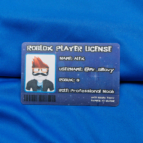 Custom Roblox ID Card