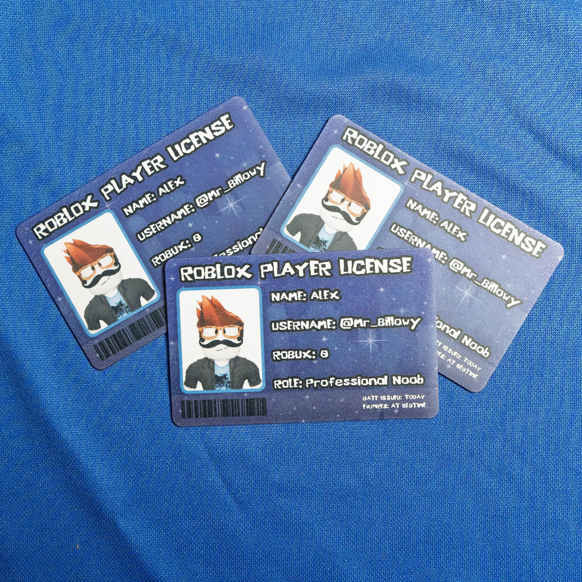 Custom Roblox ID Card