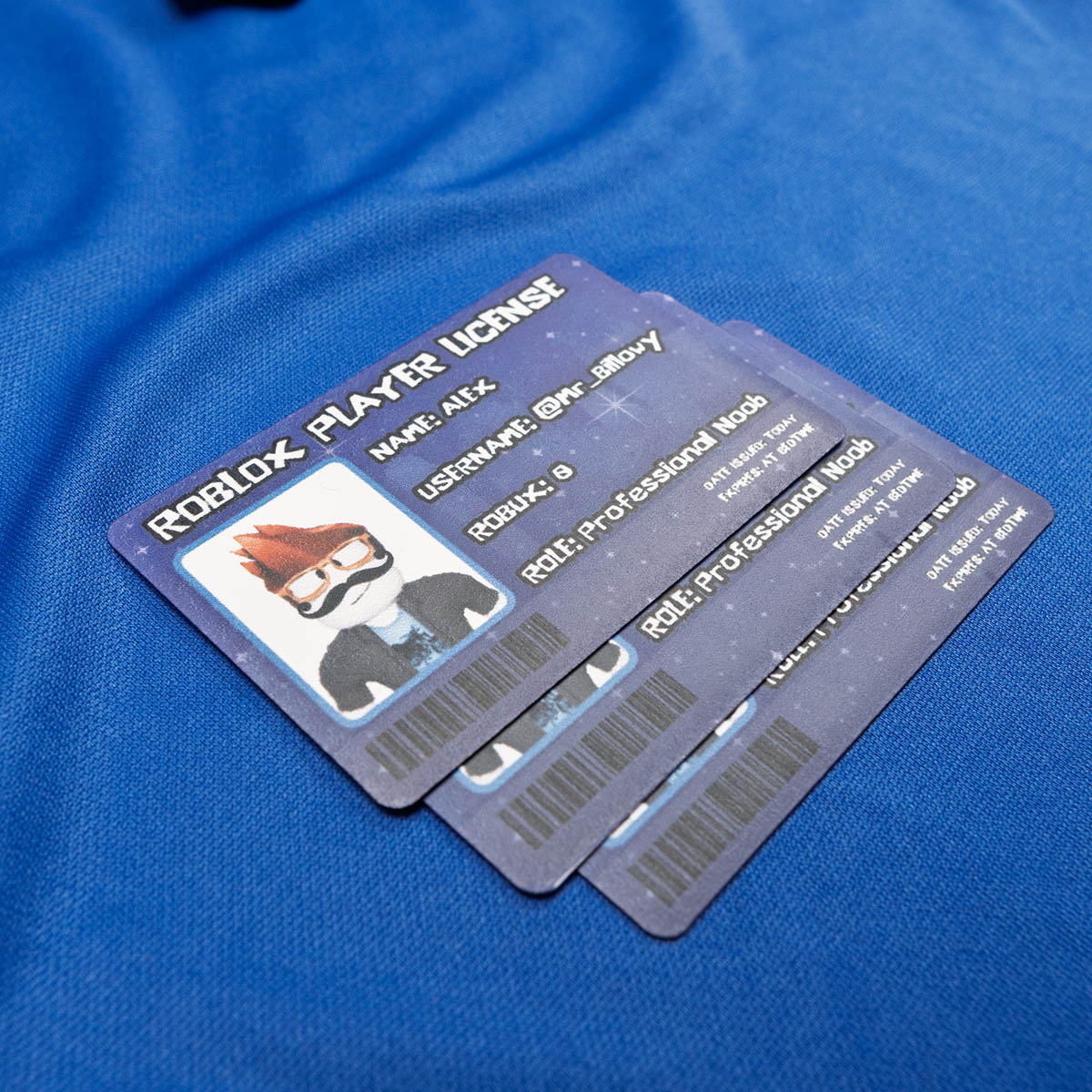 Custom Roblox ID Card